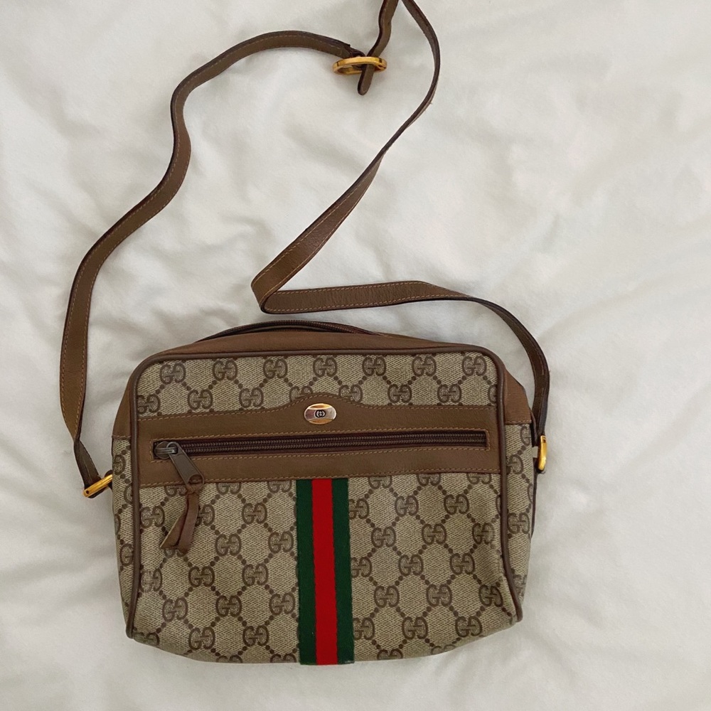 Vintage Gucci Accessory Collection Cross Body Bag